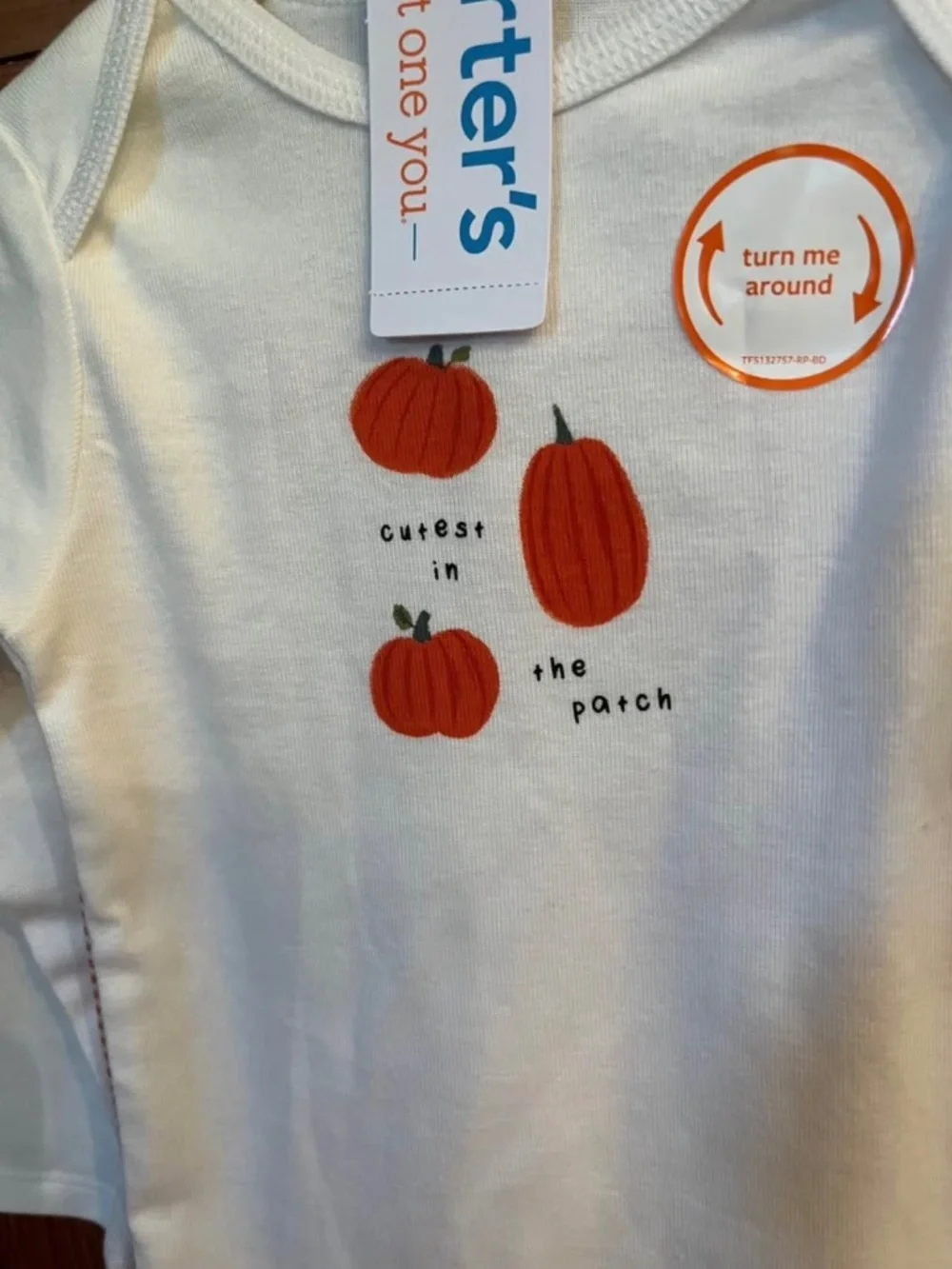 2 piece Carter’s Pumpkin Outfit 12 month